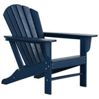 Chaises Adirondack Polytrends Altura Classic Outdoor écologiques toutes saisons avec table d'appoint (ensemble de 3 pièces)