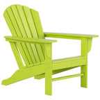Chaises Adirondack Polytrends Altura Classic Outdoor écologiques toutes saisons avec table d'appoint (ensemble de 3 pièces)