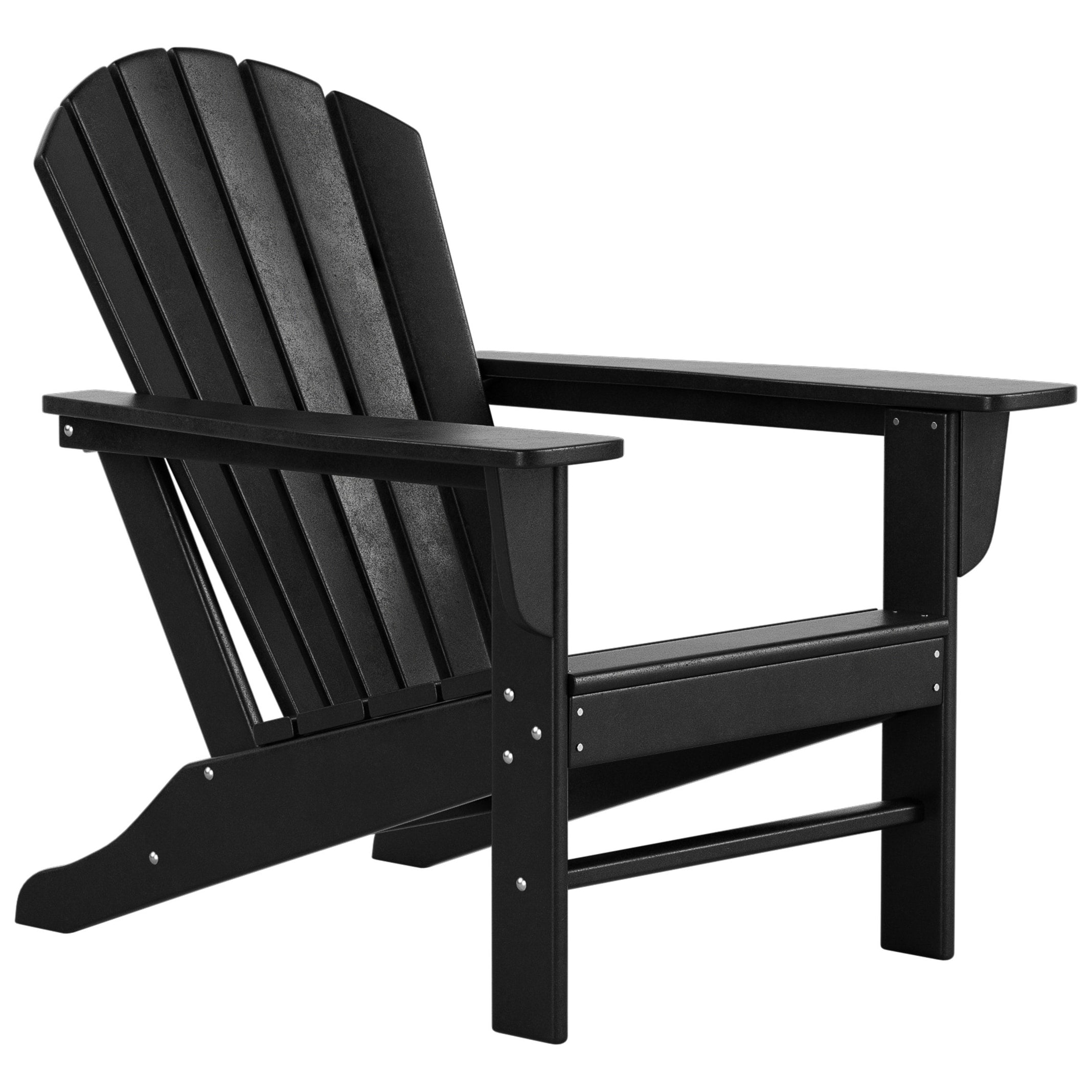 Chaises Adirondack Polytrends Altura Classic Outdoor écologiques toutes saisons avec table d'appoint (ensemble de 3 pièces)