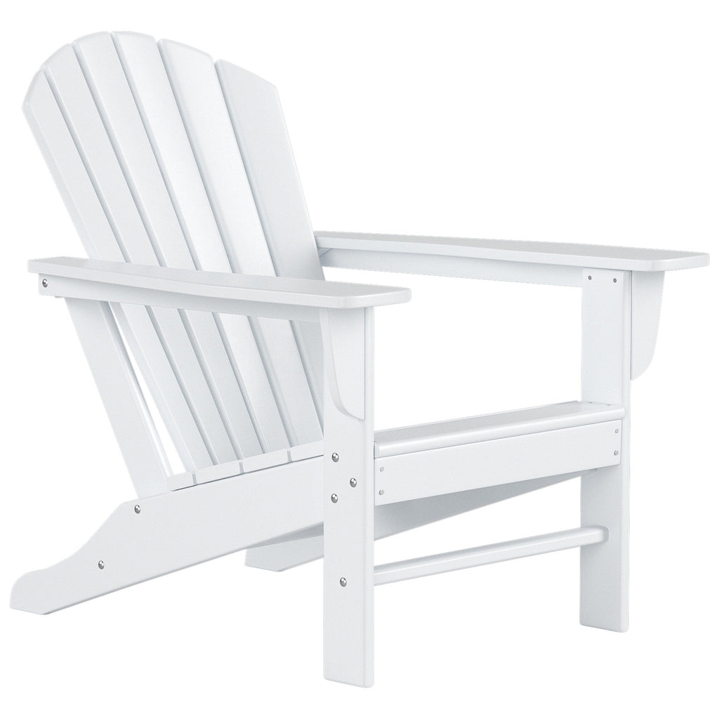 Chaises Adirondack Polytrends Altura Classic Outdoor écologiques toutes saisons avec table d'appoint (ensemble de 3 pièces)