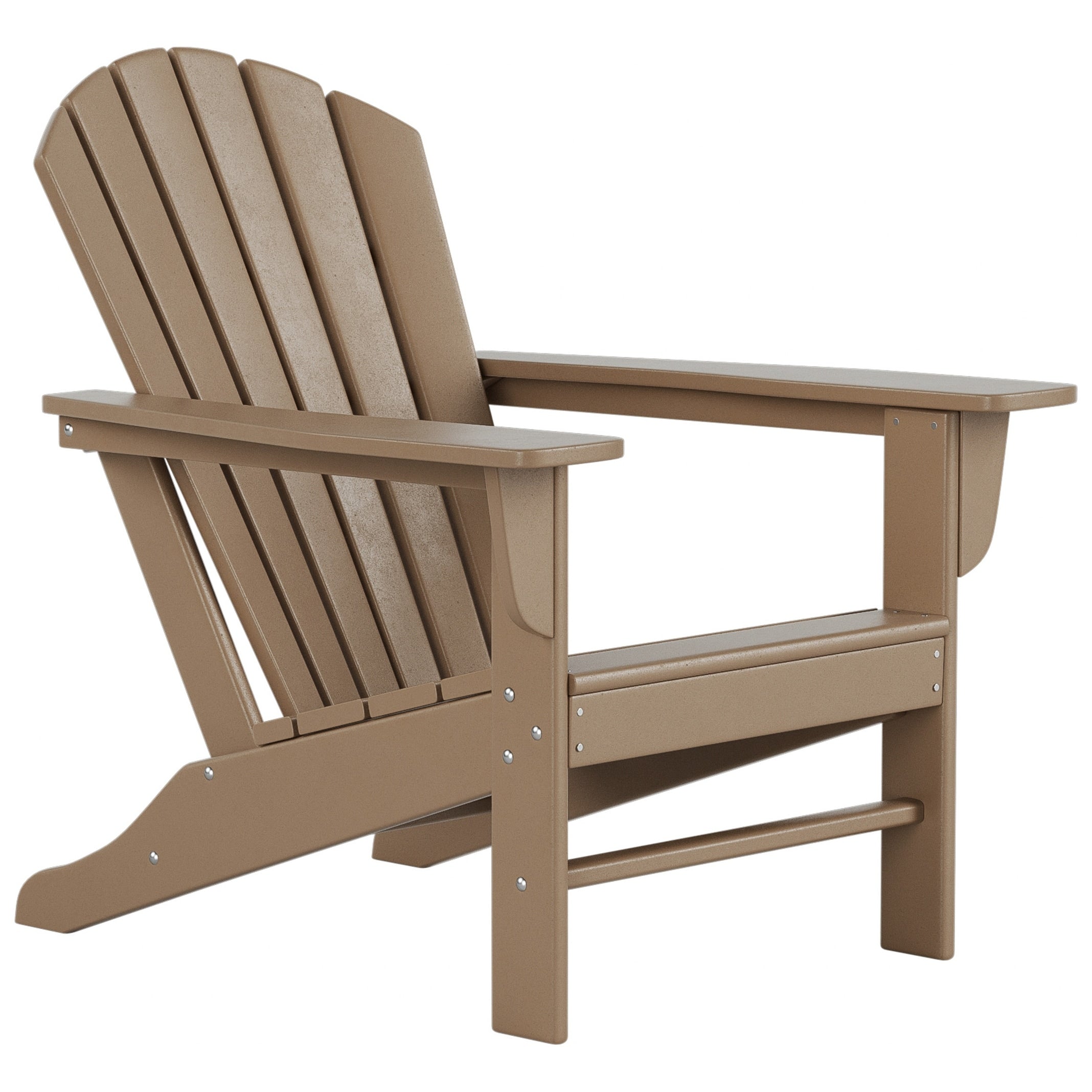 Chaises Adirondack Polytrends Altura Classic Outdoor écologiques toutes saisons avec table d'appoint (ensemble de 3 pièces)