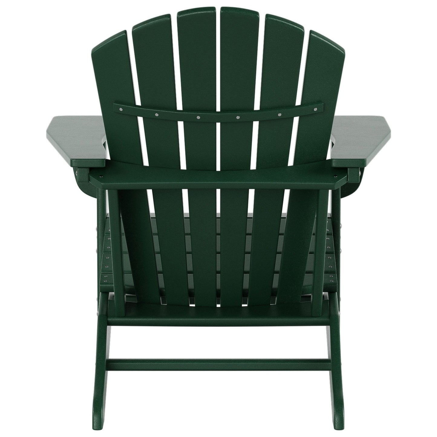 Chaises Adirondack Polytrends Altura Classic Outdoor écologiques toutes saisons avec table d'appoint (ensemble de 3 pièces)