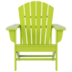 Chaises Adirondack Polytrends Altura Classic Outdoor écologiques toutes saisons avec table d'appoint (ensemble de 3 pièces)