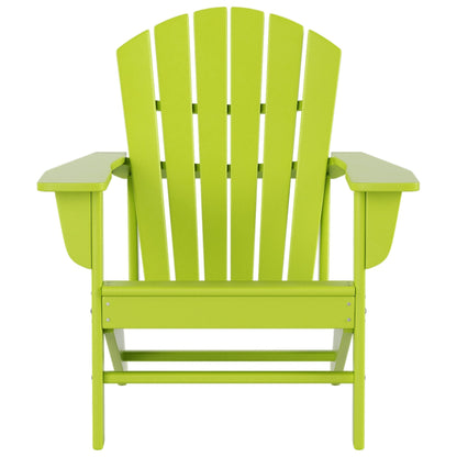 Chaises Adirondack Polytrends Altura Classic Outdoor écologiques toutes saisons avec table d'appoint (ensemble de 3 pièces)