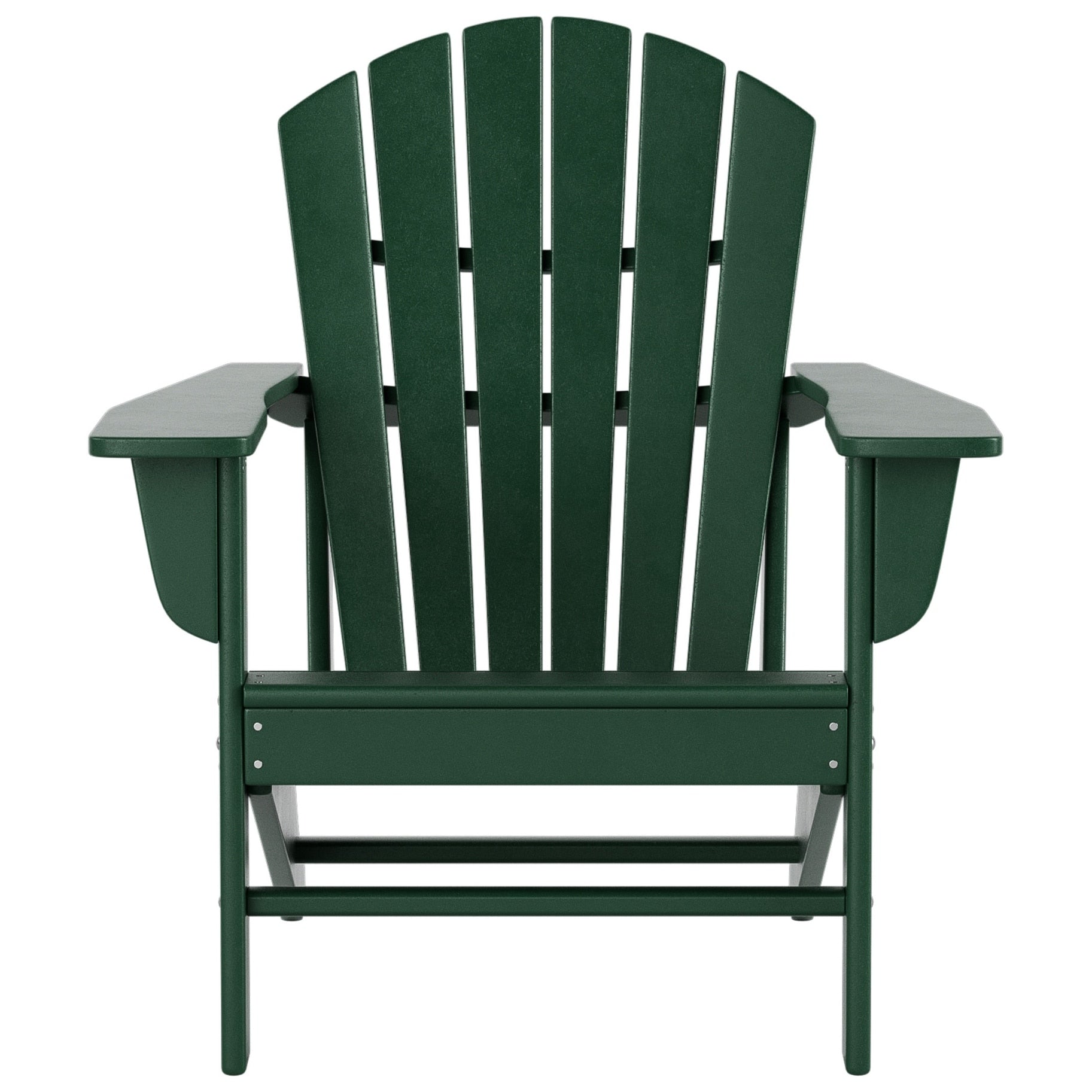 Chaises Adirondack Polytrends Altura Classic Outdoor écologiques toutes saisons avec table d'appoint (ensemble de 3 pièces)