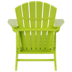 Chaises Adirondack Polytrends Altura Classic Outdoor écologiques toutes saisons avec table d'appoint (ensemble de 3 pièces)