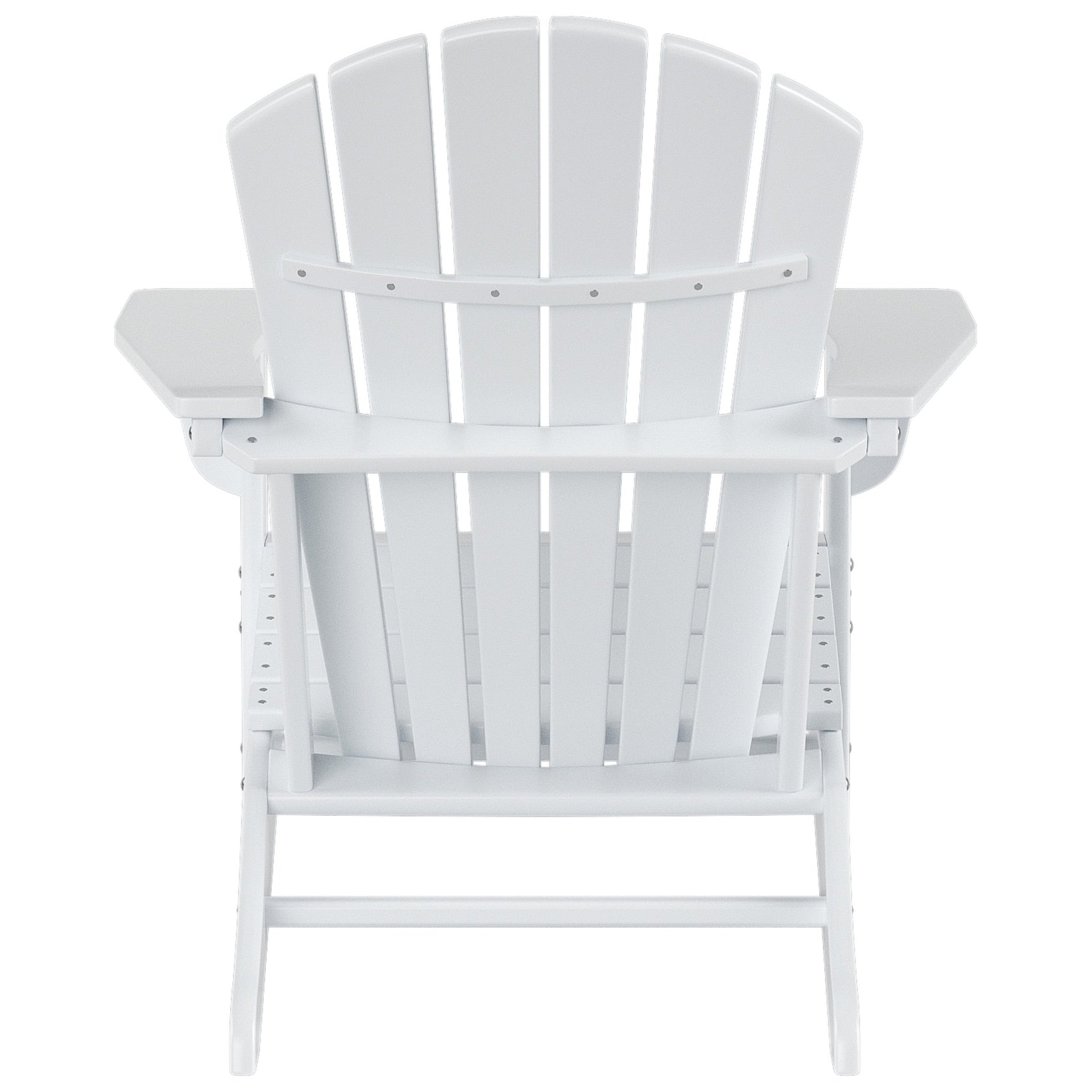 Chaises Adirondack Polytrends Altura Classic Outdoor écologiques toutes saisons avec table d'appoint (ensemble de 3 pièces)