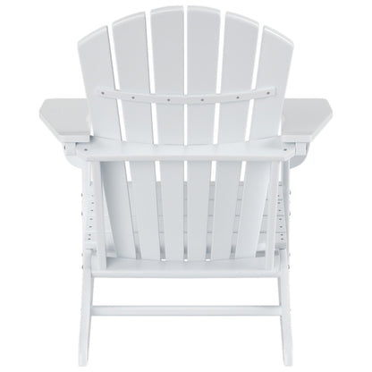 Chaises Adirondack Polytrends Altura Classic Outdoor écologiques toutes saisons avec table d'appoint (ensemble de 3 pièces)