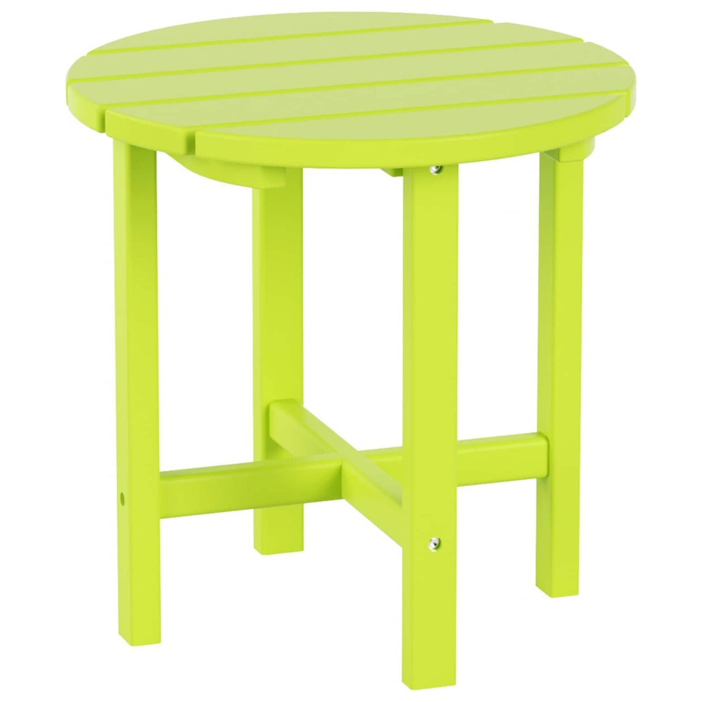 Chaises Adirondack Polytrends Altura Classic Outdoor écologiques toutes saisons avec table d'appoint (ensemble de 3 pièces)
