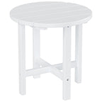 Chaises Adirondack Polytrends Altura Classic Outdoor écologiques toutes saisons avec table d'appoint (ensemble de 3 pièces)