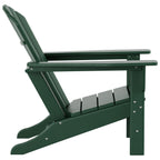 Chaises Adirondack Polytrends Altura Classic Outdoor écologiques toutes saisons avec table d'appoint (ensemble de 3 pièces)