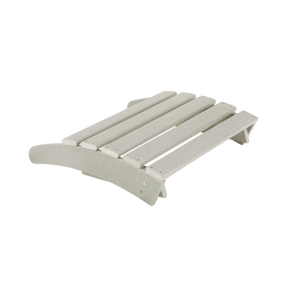 Ensemble de 5 chaises Adirondack pliables Polytrends Laguna en PEHD pour patio extérieur, toutes saisons