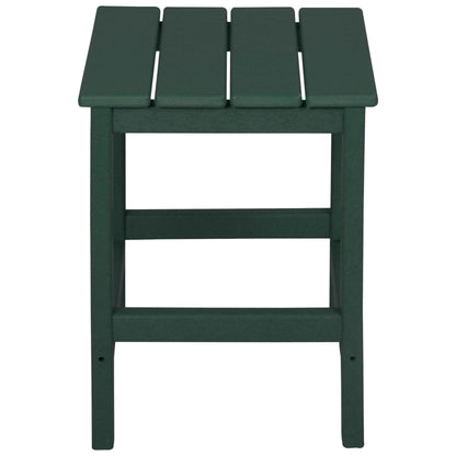 Ensemble de 5 chaises Adirondack pliables Polytrends Laguna en PEHD pour patio extérieur, toutes saisons
