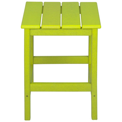 Ensemble de 5 chaises Adirondack pliables Polytrends Laguna en PEHD pour patio extérieur, toutes saisons