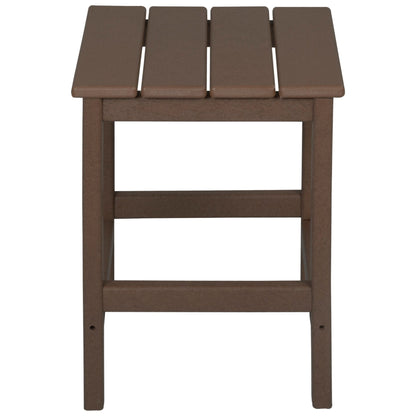 Ensemble de 5 chaises Adirondack pliables Polytrends Laguna en PEHD pour patio extérieur, toutes saisons