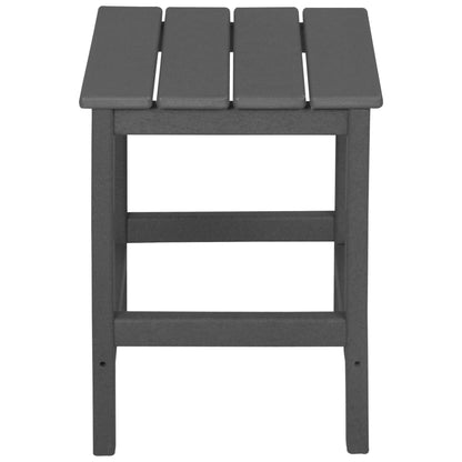 Ensemble de 5 chaises Adirondack pliables Polytrends Laguna en PEHD pour patio extérieur, toutes saisons