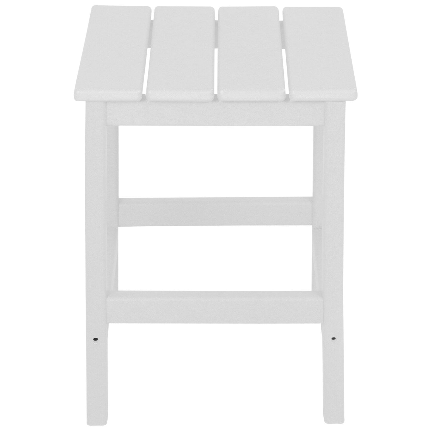 Ensemble de 5 chaises Adirondack pliables Polytrends Laguna en PEHD pour patio extérieur, toutes saisons