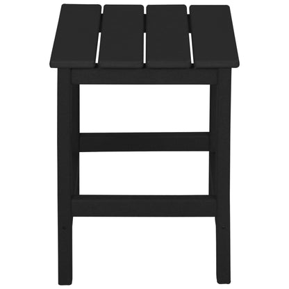 Ensemble de 5 chaises Adirondack pliables Polytrends Laguna en PEHD pour patio extérieur, toutes saisons