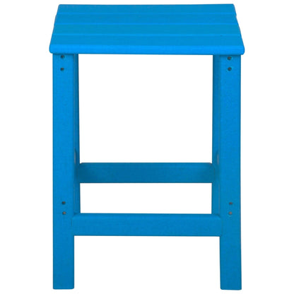 Ensemble de 5 chaises Adirondack pliables Polytrends Laguna en PEHD pour patio extérieur, toutes saisons