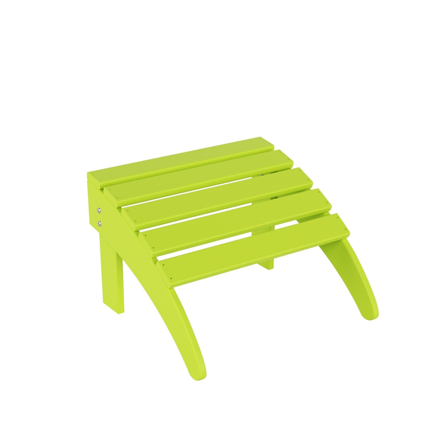 Ensemble de 5 chaises Adirondack pliables Polytrends Laguna en PEHD pour patio extérieur, toutes saisons