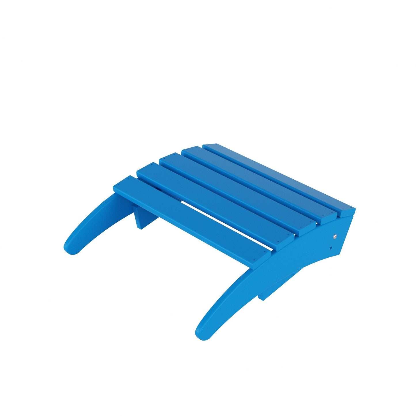Ensemble de 5 chaises Adirondack pliables Polytrends Laguna en PEHD pour patio extérieur, toutes saisons