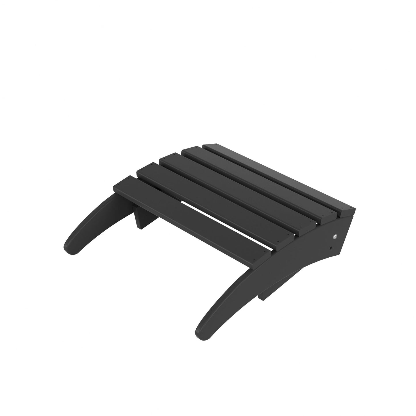 Ensemble de 5 chaises Adirondack pliables Polytrends Laguna en PEHD pour patio extérieur, toutes saisons