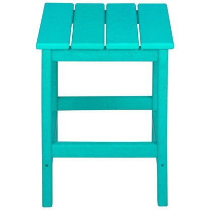 Ensemble de 5 chaises Adirondack pliables Polytrends Laguna en PEHD pour patio extérieur, toutes saisons