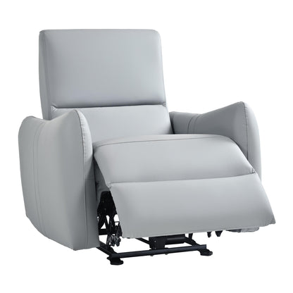 Fauteuil inclinable électrique en cuir PU avec port USB-C et capacité de charge de 150 kg