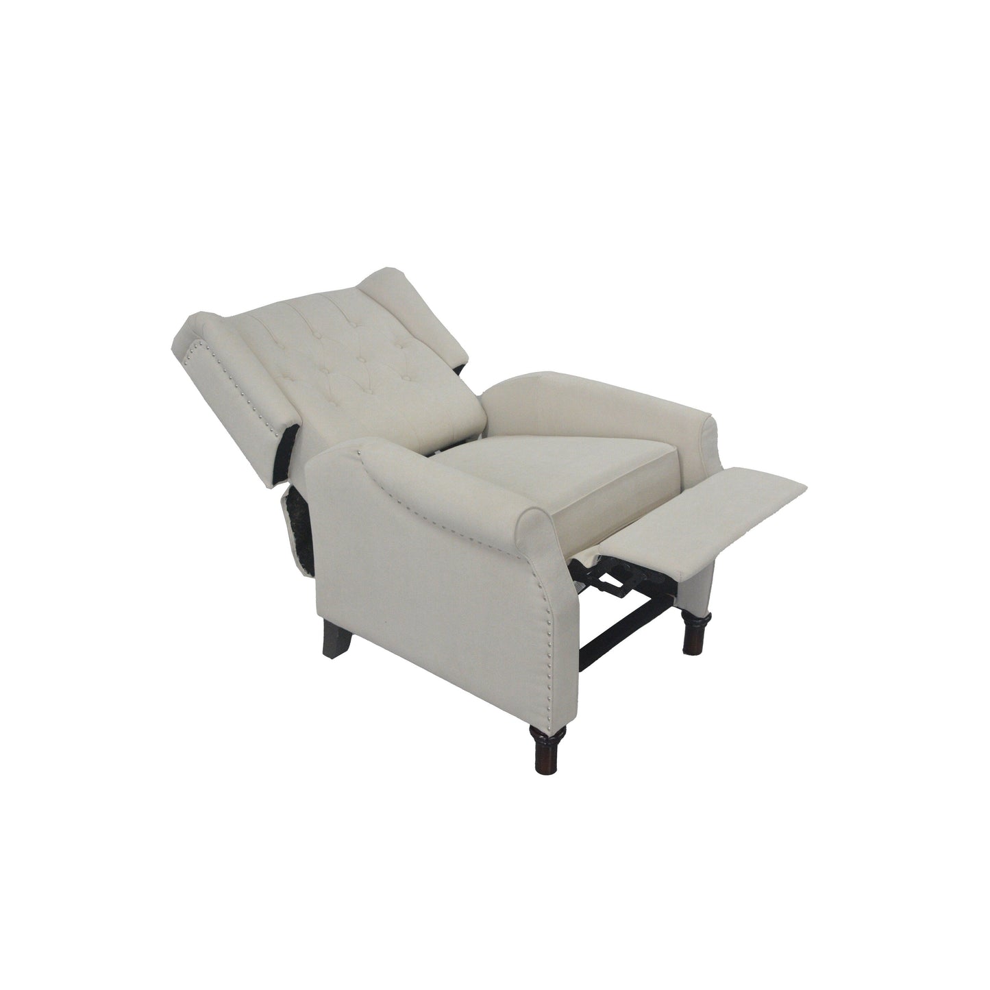 Fauteuil inclinable en polyuréthane avec coussin et design ergonomique