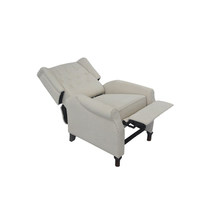 Fauteuil inclinable en polyuréthane avec coussin et design ergonomique