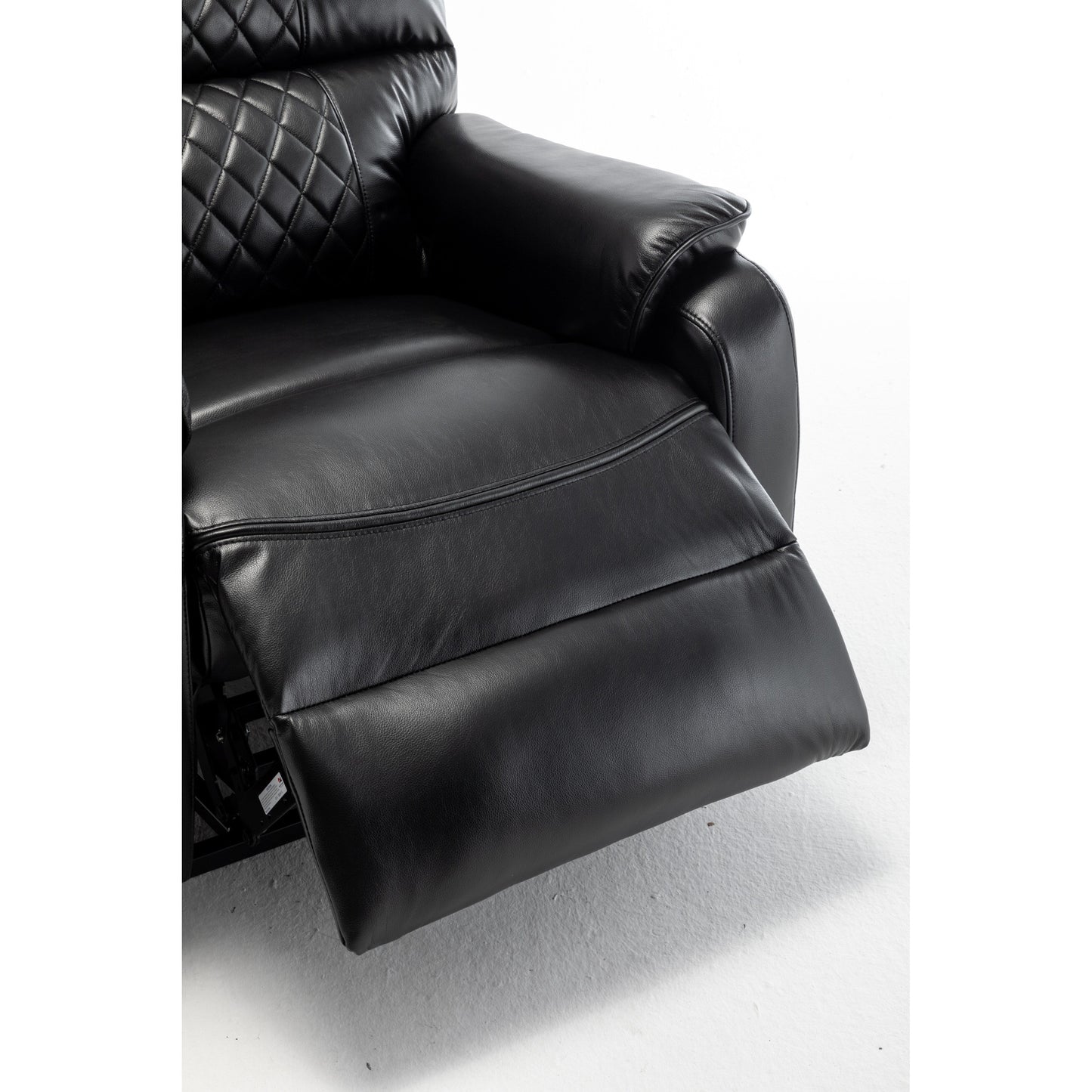Fauteuil inclinable en PU avec position infinie à 180°, télécommande et assemblage facile