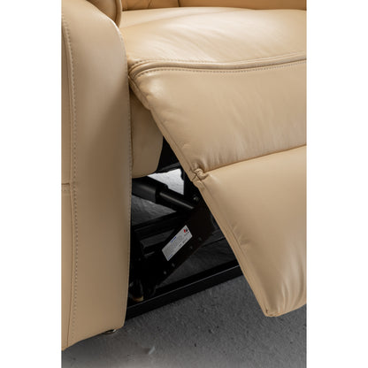 Fauteuil inclinable en PU avec position infinie à 180°, télécommande et assemblage facile