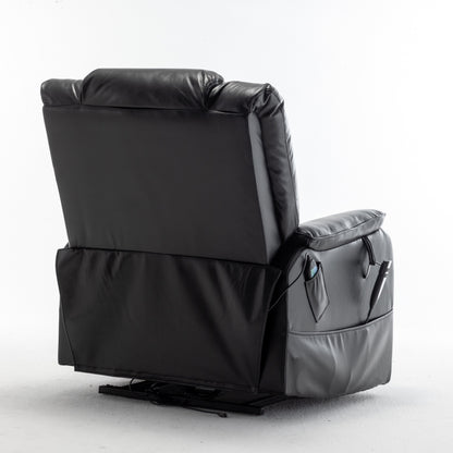 Fauteuil inclinable en PU avec position infinie à 180°, télécommande et assemblage facile