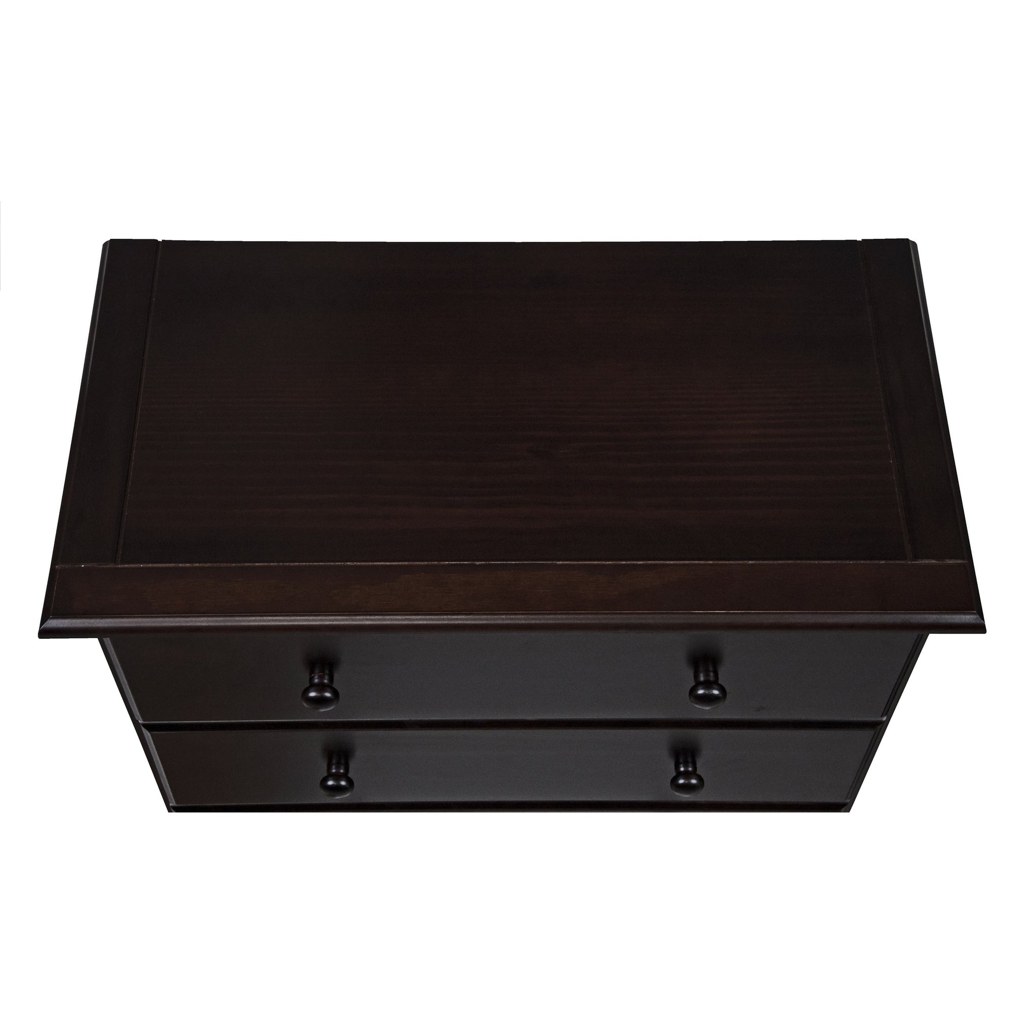 Commode 5 tiroirs 100 % bois massif avec boutons en métal ou en bois de Palace Imports