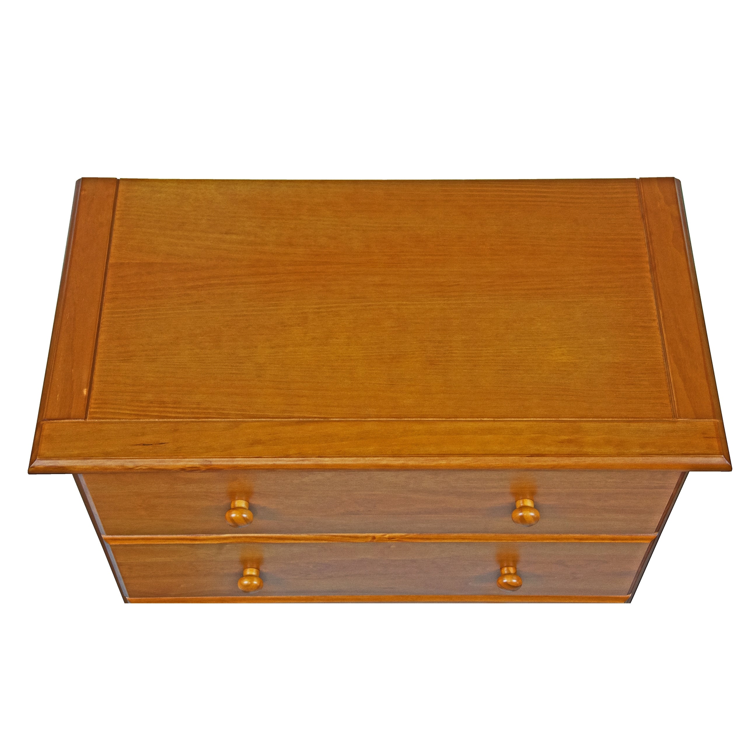 Commode 5 tiroirs 100 % bois massif avec boutons en métal ou en bois de Palace Imports