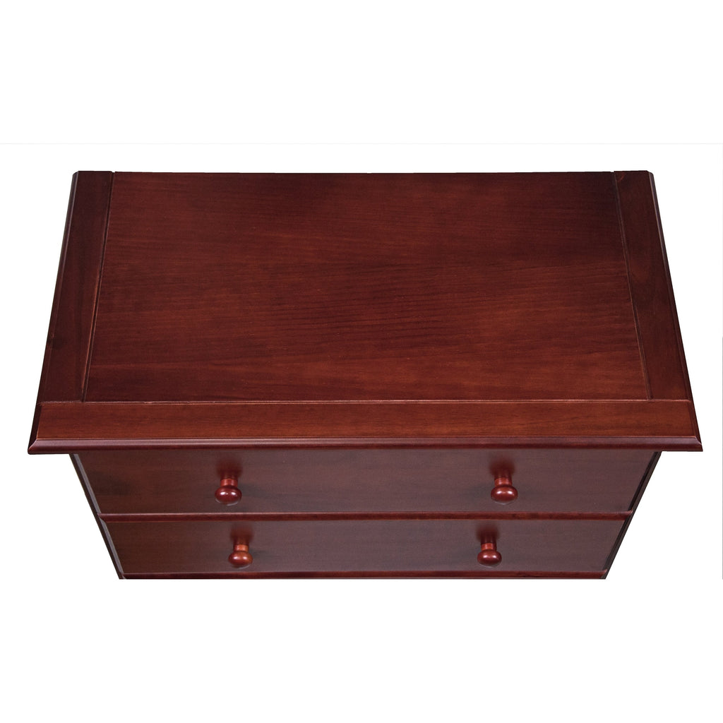 Commode 5 tiroirs 100 % bois massif avec boutons en métal ou en bois de Palace Imports