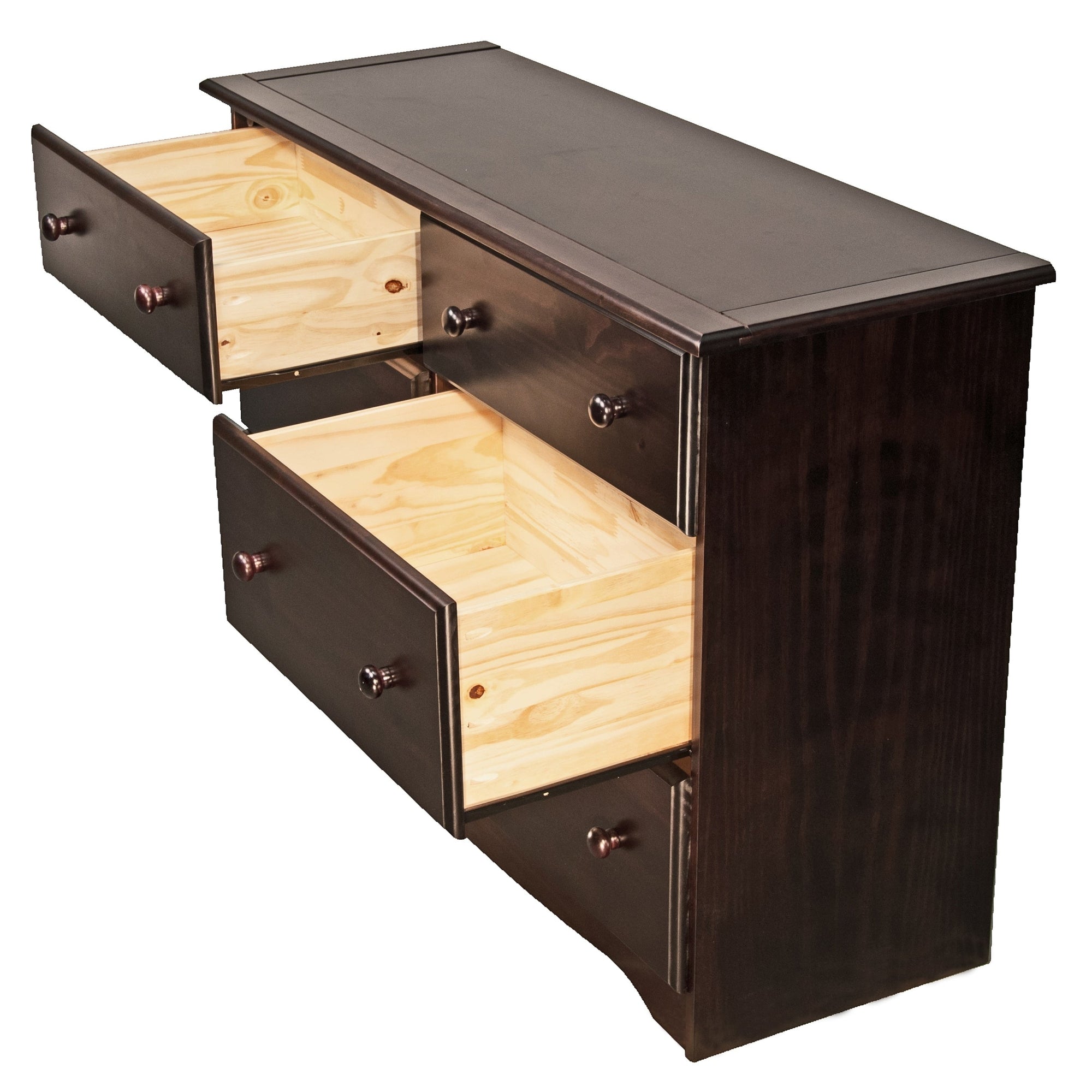 Commode à 6 tiroirs 100 % bois massif de Palace Imports