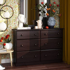 Commode à 6 tiroirs 100 % bois massif de Palace Imports
