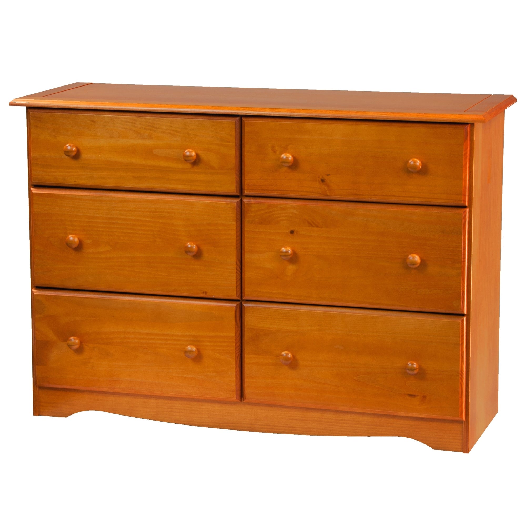 Commode à 6 tiroirs 100 % bois massif de Palace Imports