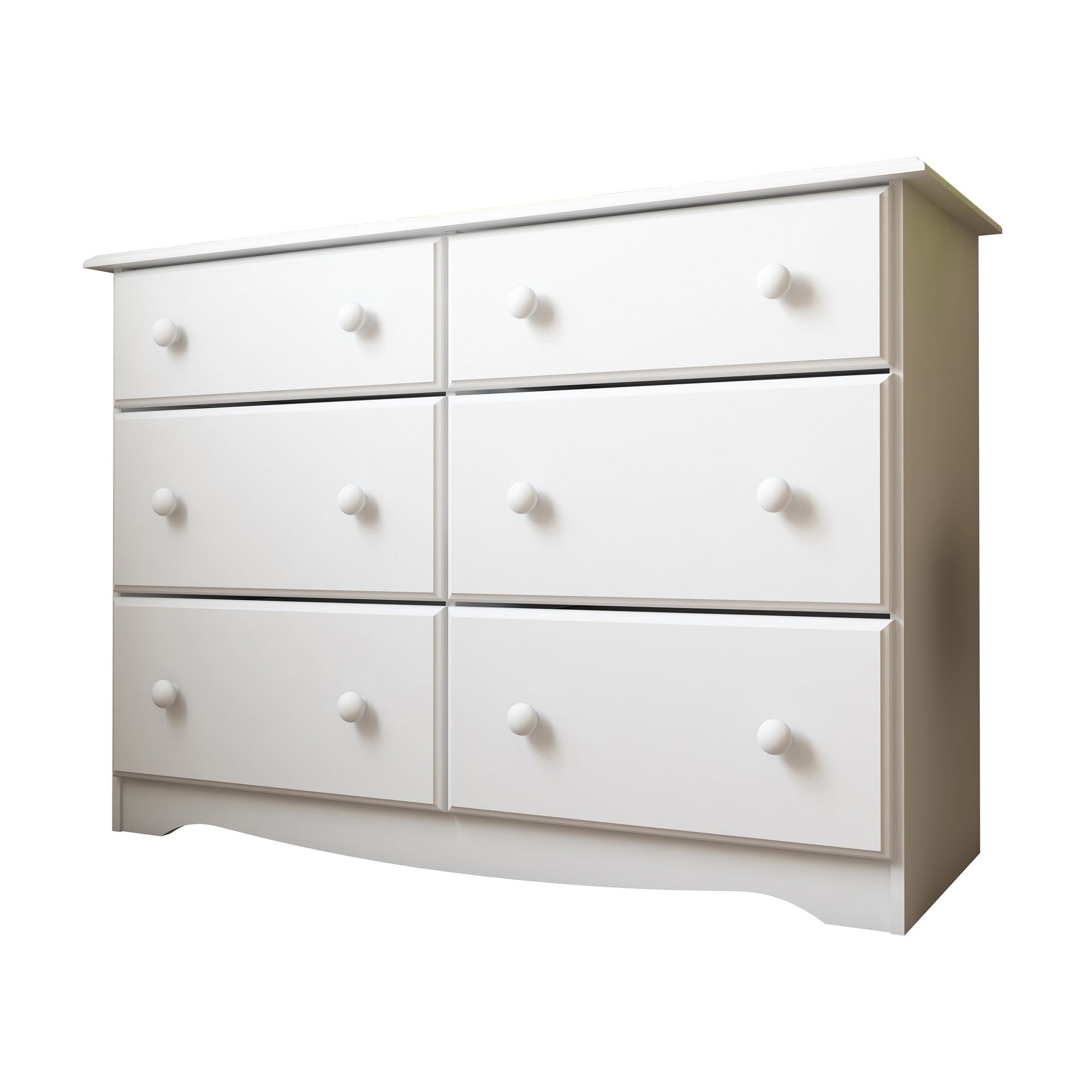 Commode à 6 tiroirs 100 % bois massif de Palace Imports