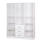 Armoire penderie Cosmo 3 portes 100 % bois massif de Palace Imports avec portes en bois massif ou en miroir