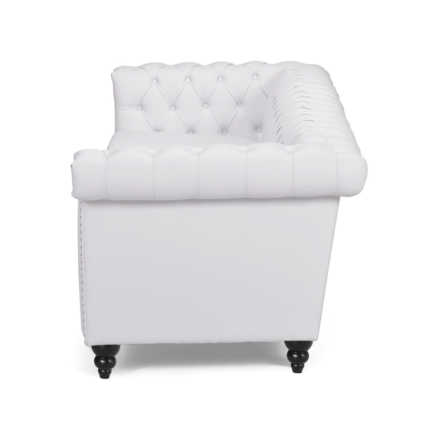 Canapé 3 places capitonné Parkhurst Chesterfield par Christopher Knight Home