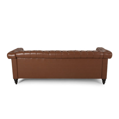 Canapé 3 places capitonné Parkhurst Chesterfield par Christopher Knight Home