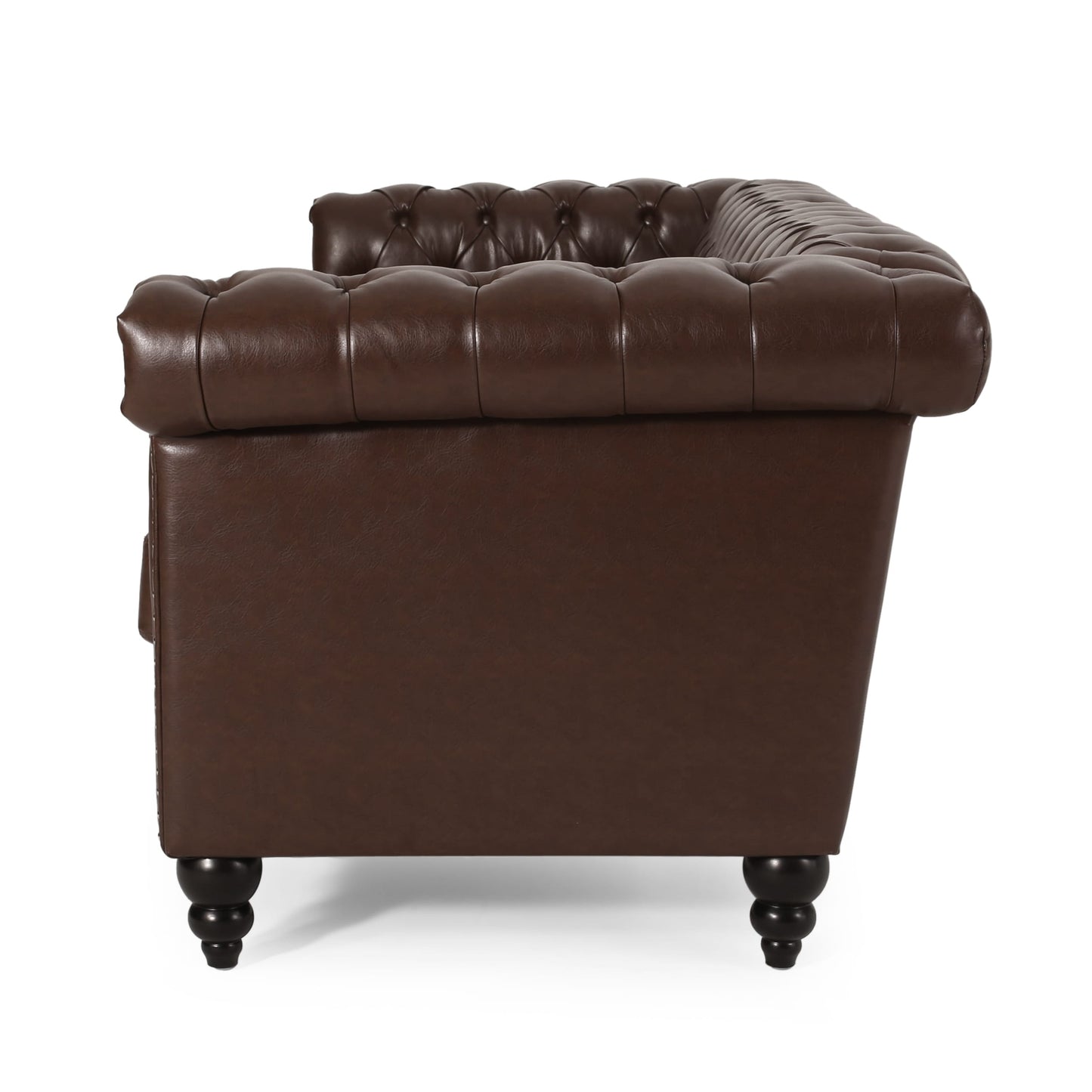 Canapé 3 places capitonné Parkhurst Chesterfield par Christopher Knight Home