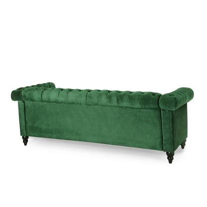 Canapé 3 places capitonné Parkhurst Chesterfield par Christopher Knight Home