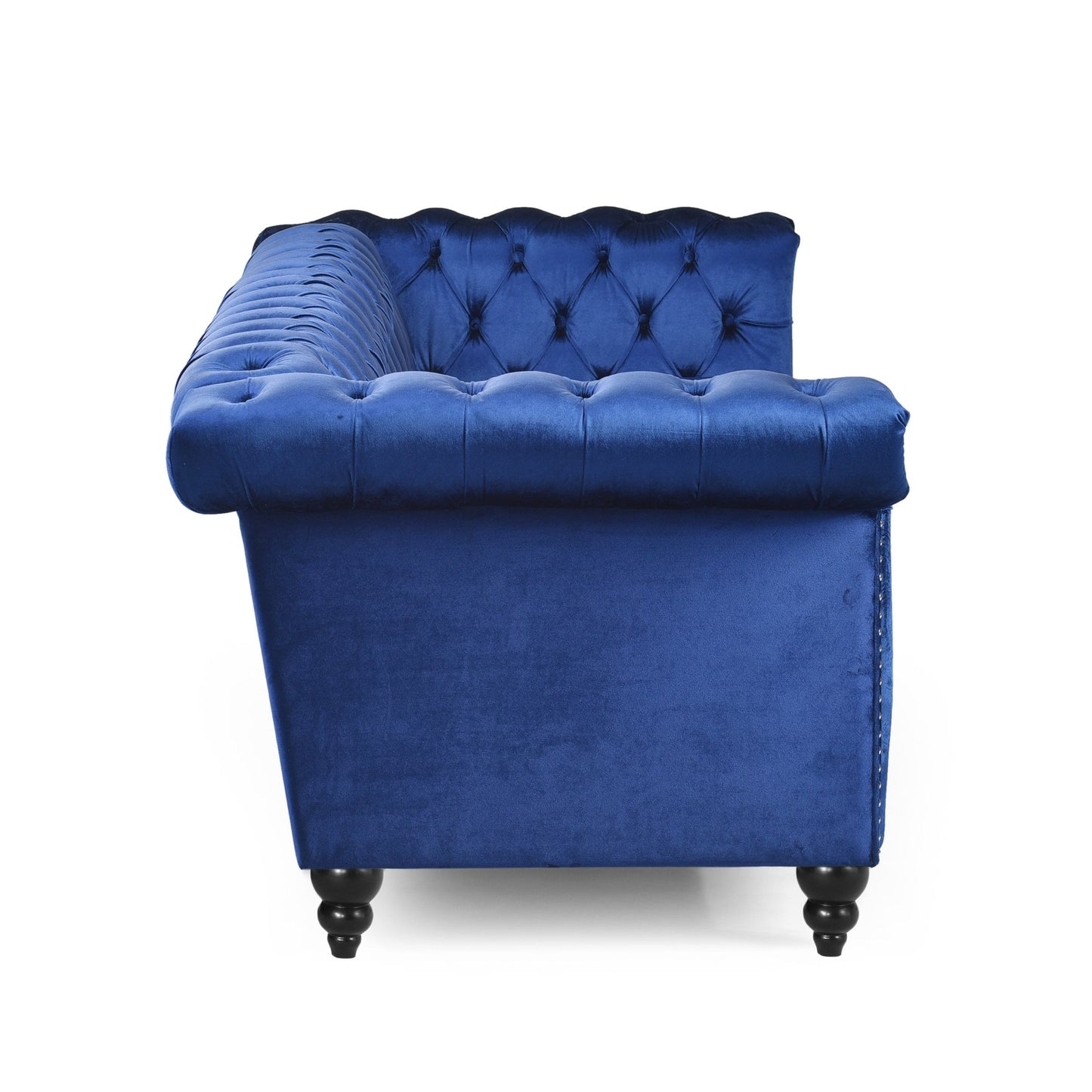 Canapé Parkhurst en velours capitonné par Christopher Knight Home