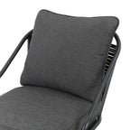 Ensemble de salle à manger de 11 pièces avec coussins gris, style bar, pour patio