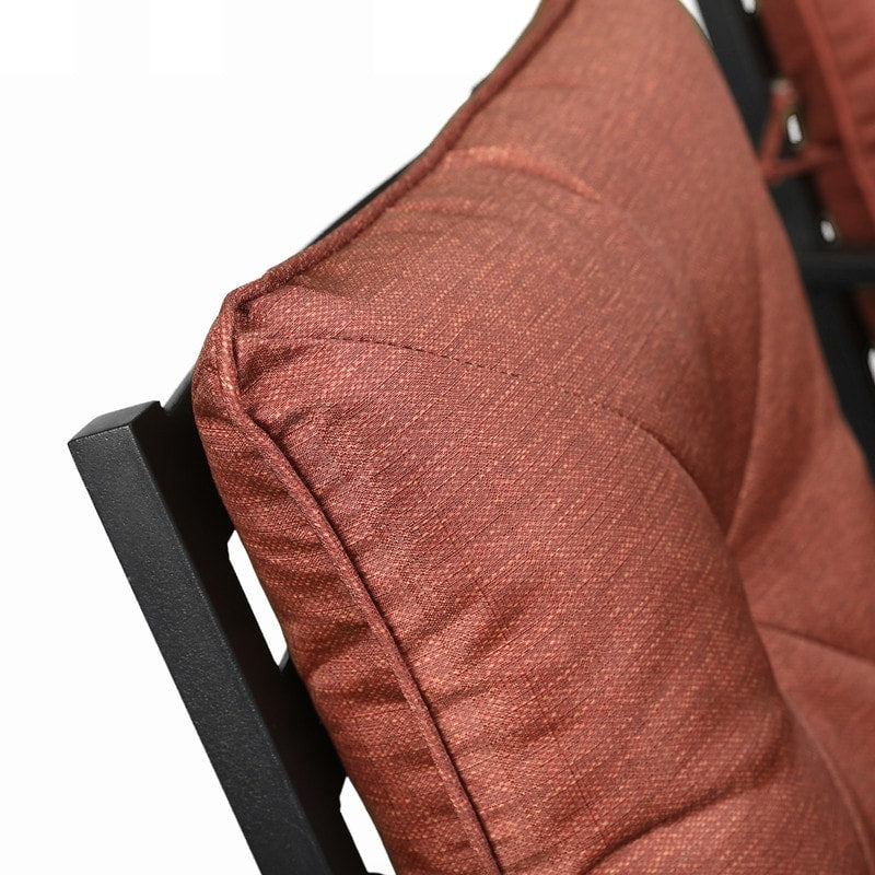 Ensemble de salle à manger d'extérieur 5 pièces avec chaises pivotantes hautes Patio Festival