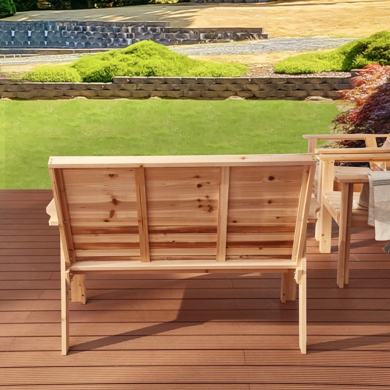 Patio Festival Stars & Stripes Wood 4-Person Seating Group
