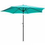 Parasol de patio inclinable et à manivelle de 8 pieds de Saint-Kitts